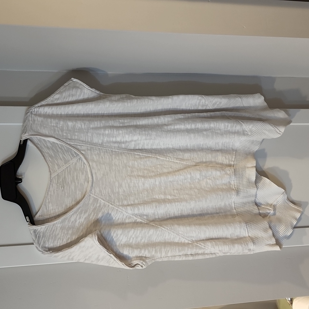 Lane Bryant, White, short sleeve sweater. 18/20